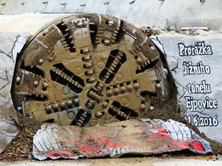 Tunel Ejpovice na III. železničním koridoru ČD