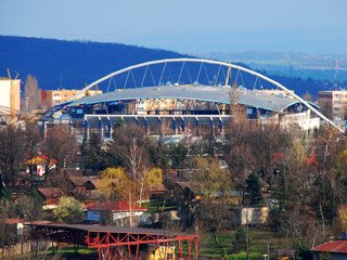 Zastřešení Rocknet arény v Chomutově (2010)