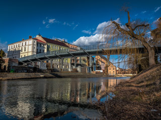 Lávka v Jaroměři (2015)