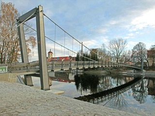 Lávka přes Otavu ve Strakonicích (2009)