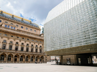 Izolace pláště Nové scény Národního divadla