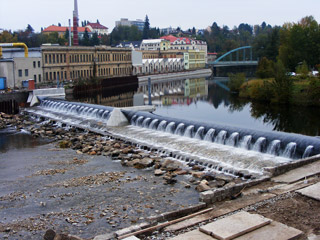 Vakový jez, Turnov (2009)