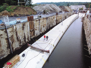 Vysouvané tunely metra pod Vltavou na trase C