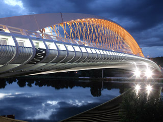 Nový Trojský most v Praze