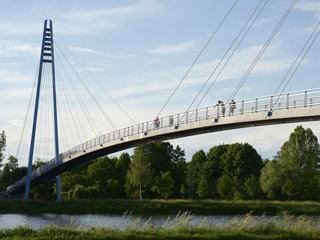 Lávka v Čelákovicích